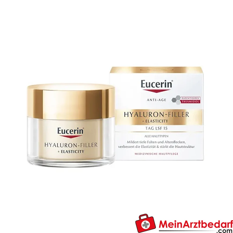 Eucerin HYALURON-FILLER + ELASTICITY Tagespflege LSF 15 50 ml