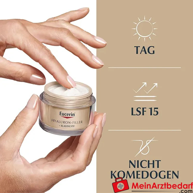 Eucerin HYALURON-FILLER + ELASTICITY Tagespflege LSF 15 50 ml