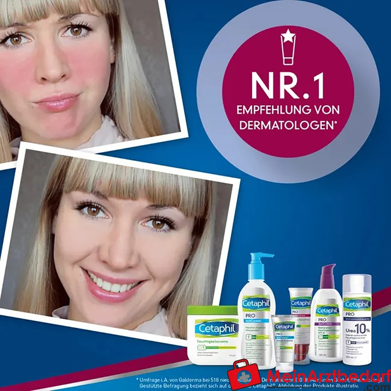 CETAPHIL PRO RednessControl Creme Medizinprodukt gegen Gesichtsrötungen (Rosazea) 30 ml