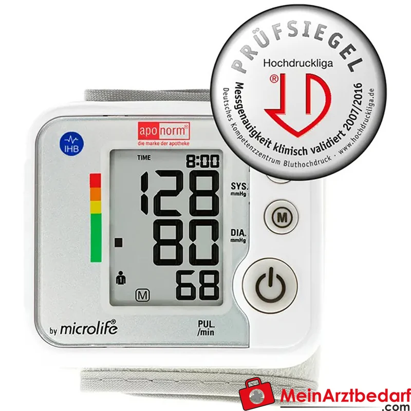 aponorm Mobil Basis Handgelenk-Blutdruckmessgerät 13,5–21,5 cm 1 St.