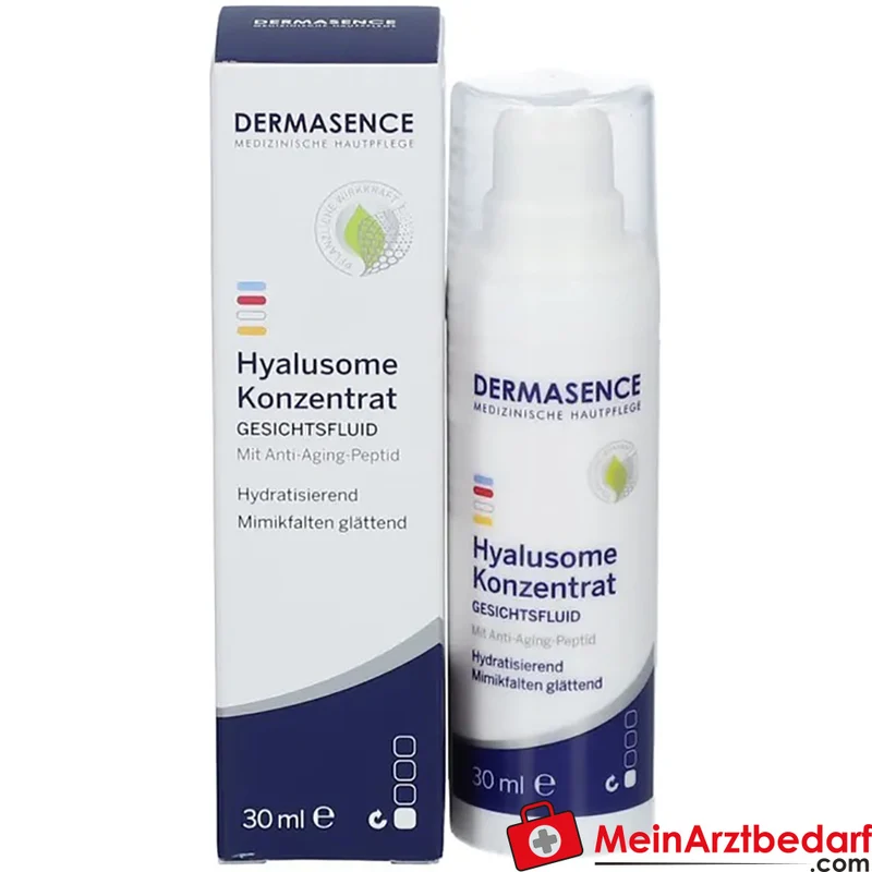 DERMASENCE Hyalusome Konzentrat Hyaluronsäure & Argireline Peptid Fluid 30 ml