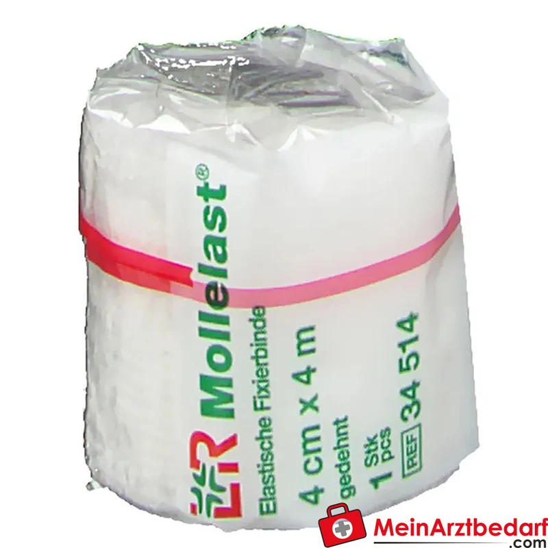 Mollelast Fixierbinde elastisch 4 cm x 4 m