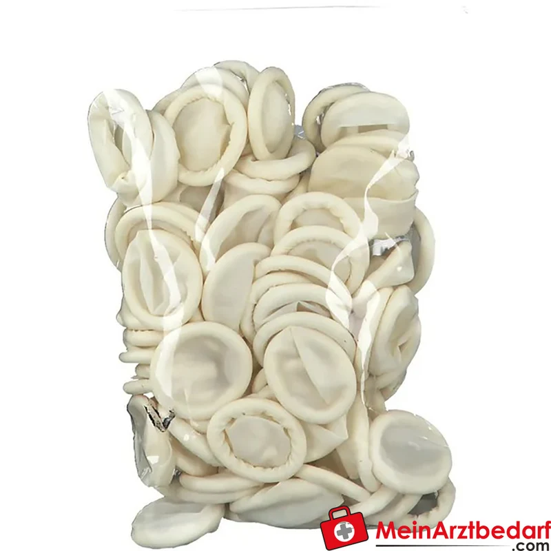 Dr. Junghans Fingerling OP Latex Größe 5 Einmal-Fingerling 100 Stück