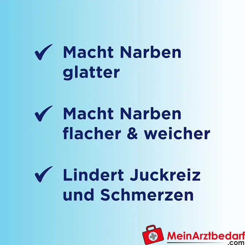 Bepanthen Narben-Gel mit Massage-Roller, Silikon & Dexpanthenol, 20 g