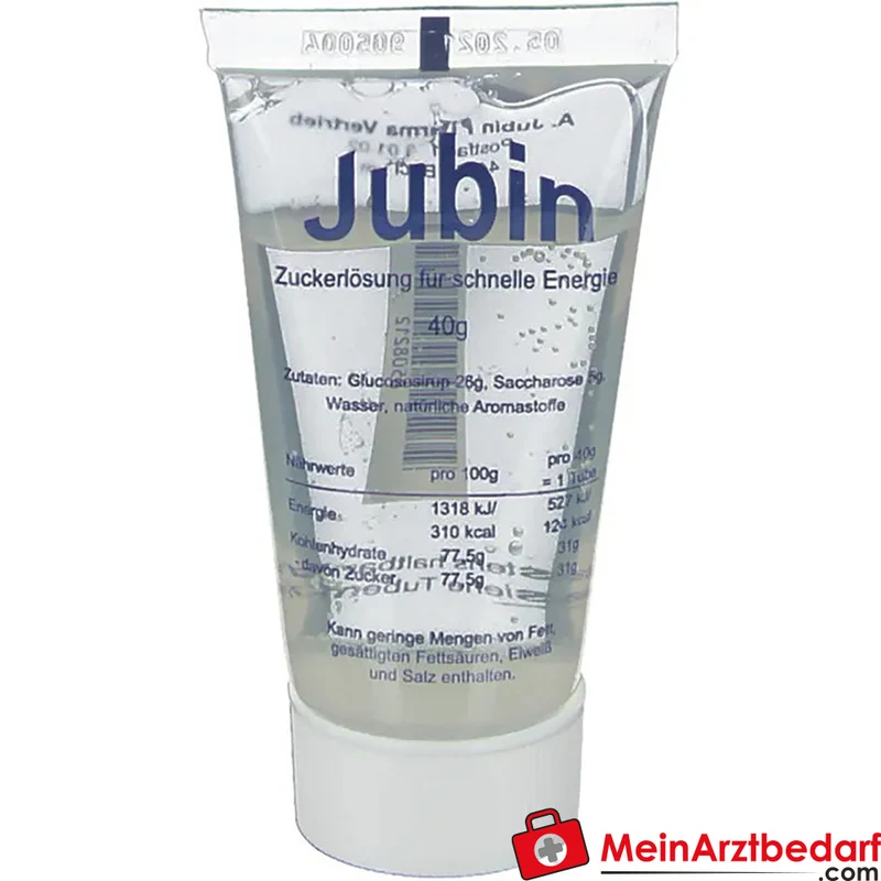 Jubin Zuckerlösung Glukose‑Saccharose Tube 40 g