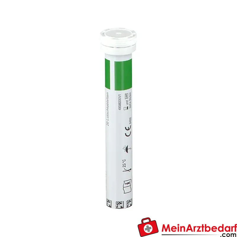 GeloRevoice Halstabletten Hyaluronsäure, Xanthan & Carbomer 20 Stück