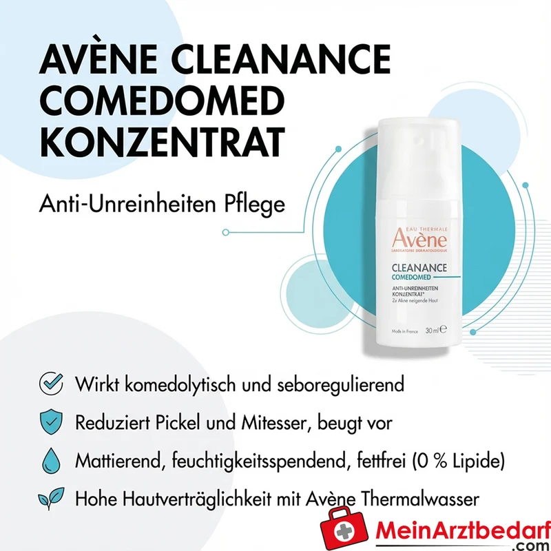 Avène Cleanance Comedomed Konzentrat Comedoclastin (Mariendistel-Extrakt) 30 ml