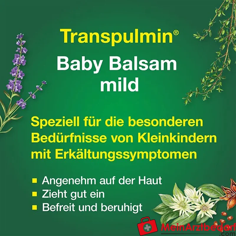 Transpulmin Baby Balsam mild 40 ml ab 3 Monaten