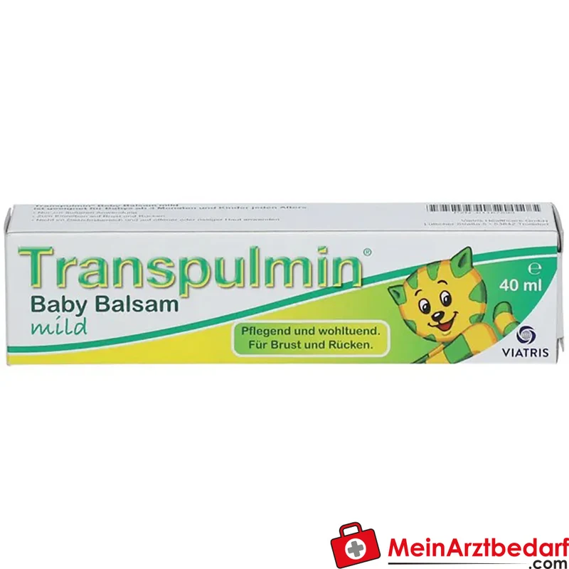 Transpulmin Baby Balsam mild 40 ml ab 3 Monaten