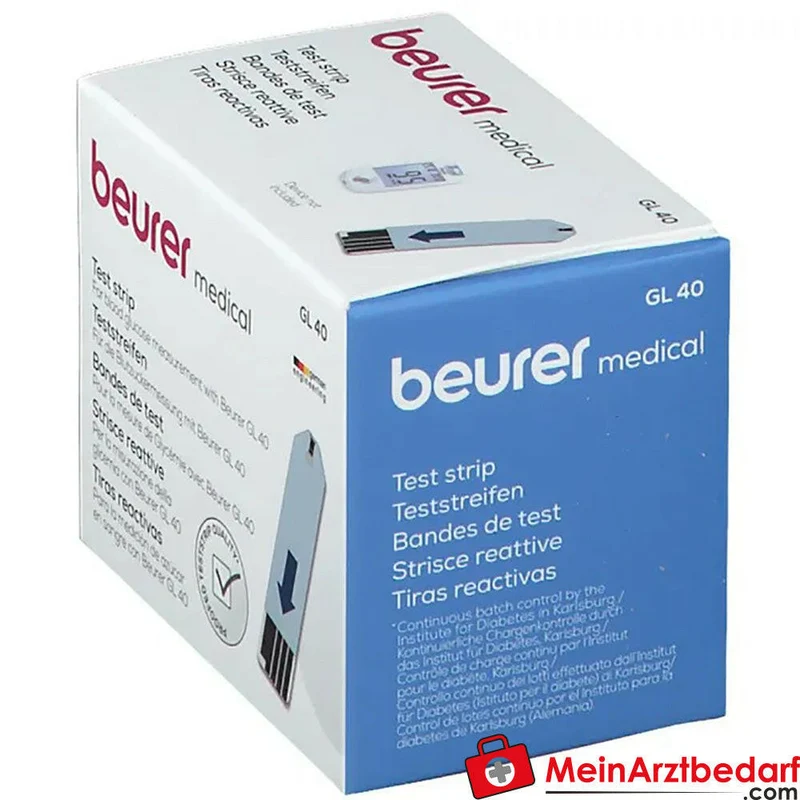 Beurer Blutzucker-Teststreifen GL40 50 Stück