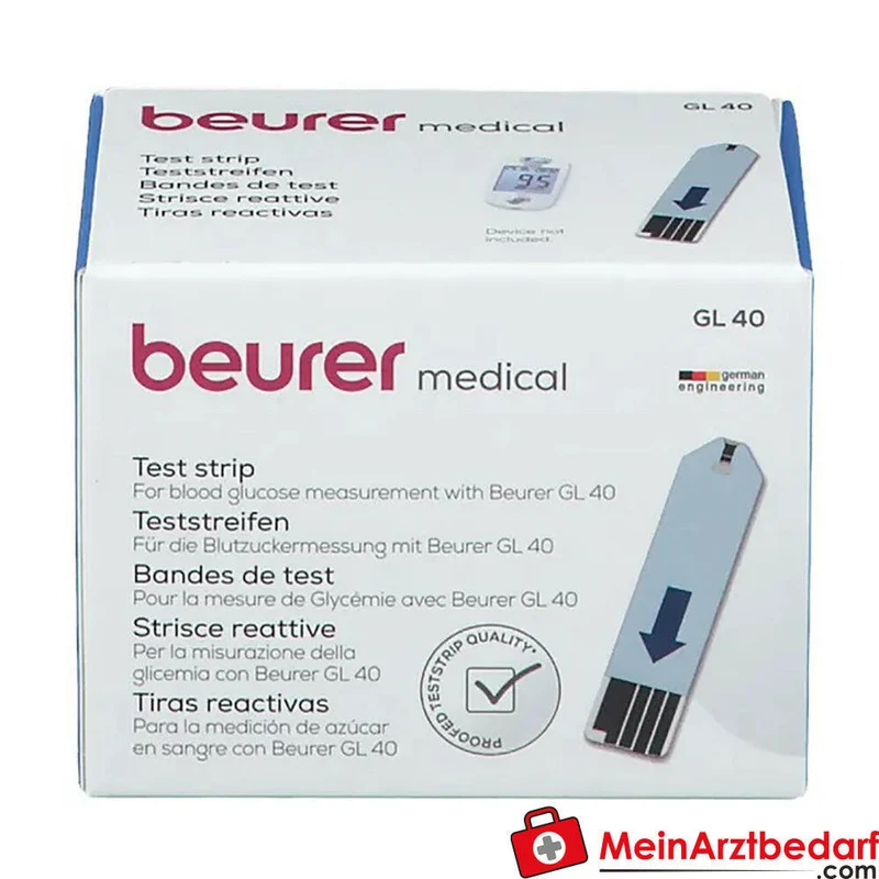 Beurer Blutzucker-Teststreifen GL40 50 Stück