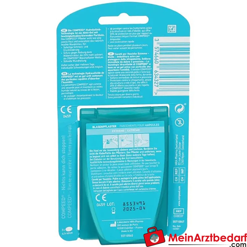 Compeed Blasenpflaster Extreme Medium 5 Stück