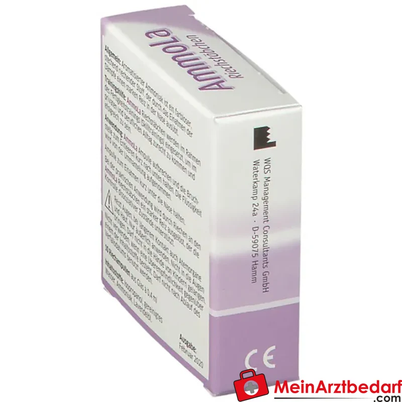 AmmoLa Riechstäbchen Lavendelöl, Ammoniak Glasampullen 10 x 0,4 ml