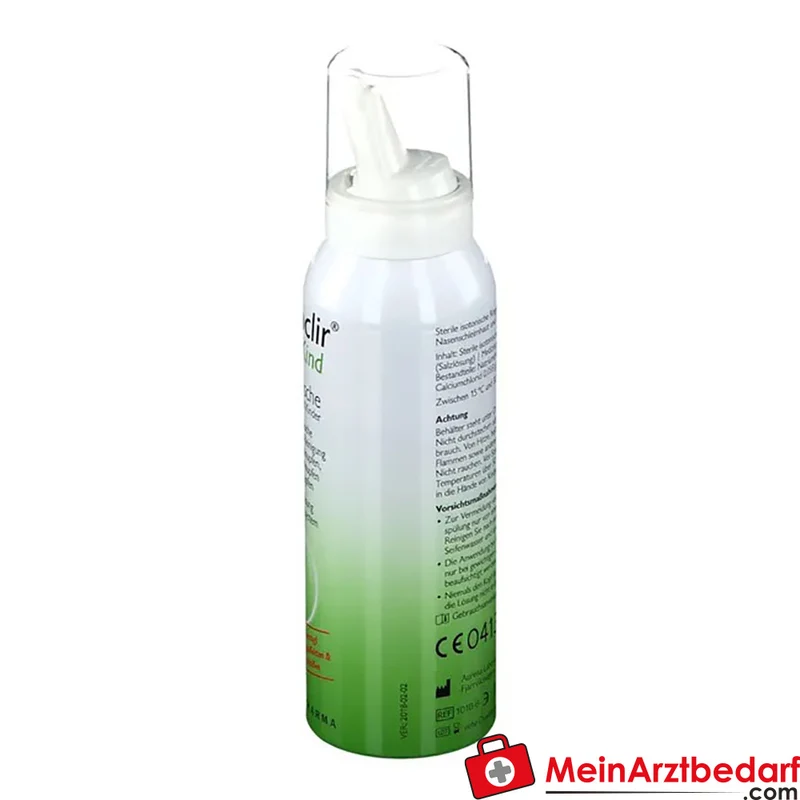 Rhinoclir Baby & Kind Nasendusche sterile isotonische Ringerlösung 100 ml