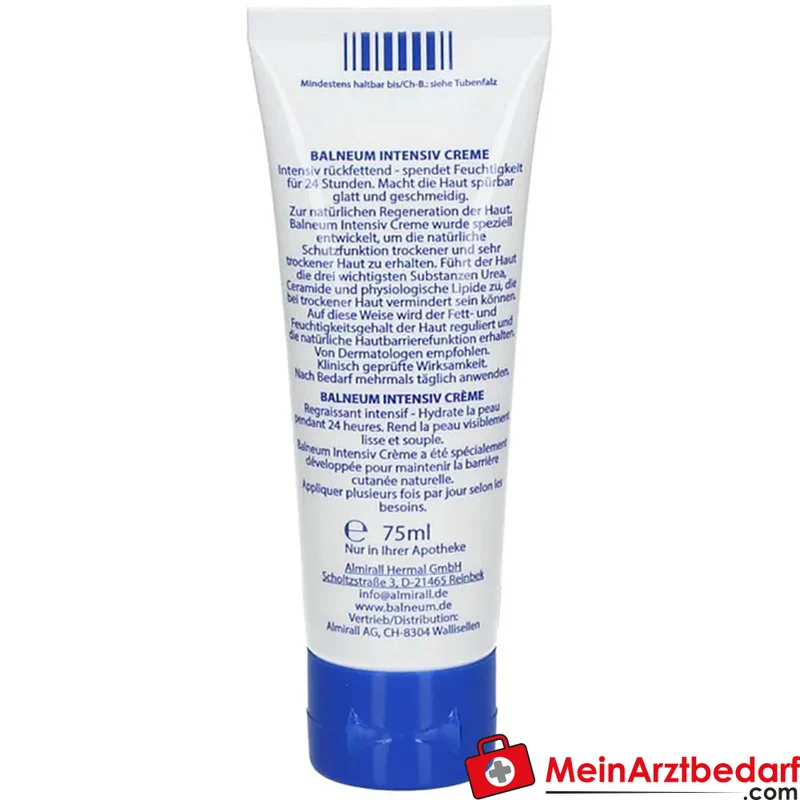 Balneum Intensiv Creme (Urea, Ceramid 3) 75 ml