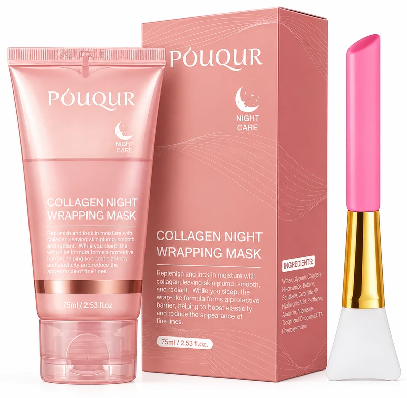 1+1 GRATIS | CollaGlow™ | Ihre Haut fühlt sich am Morgen frisch, glatt und gepflegt an – ohne Rückstände.