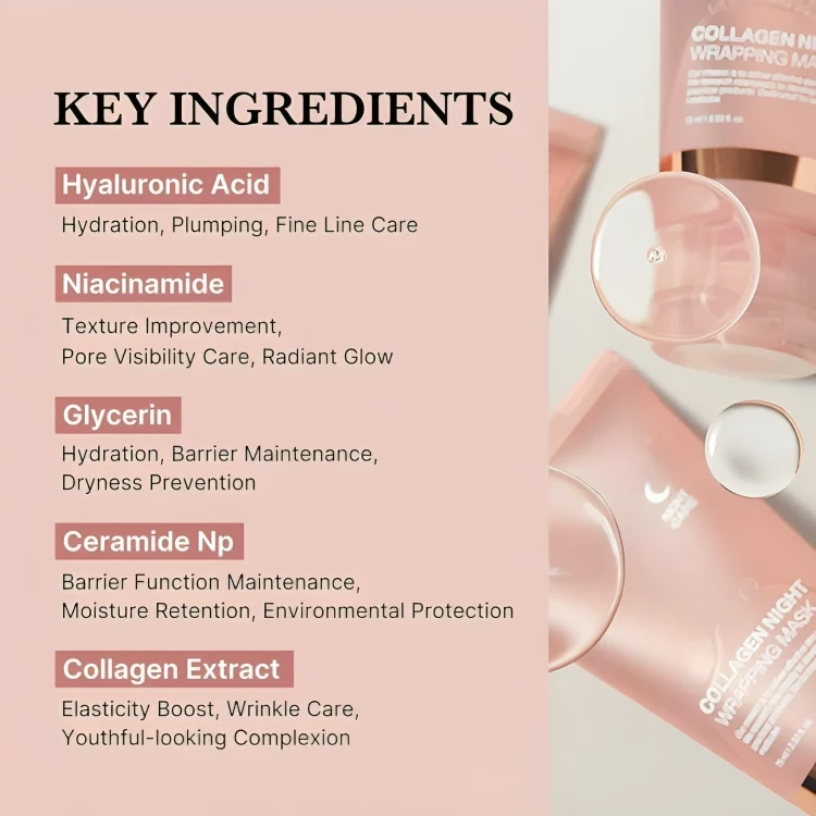 1+1 GRATIS | CollaGlow™ | Ihre Haut fühlt sich am Morgen frisch, glatt und gepflegt an – ohne Rückstände.