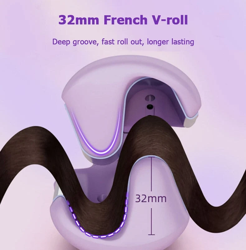 CurlsPro | French Wave Lockenstab