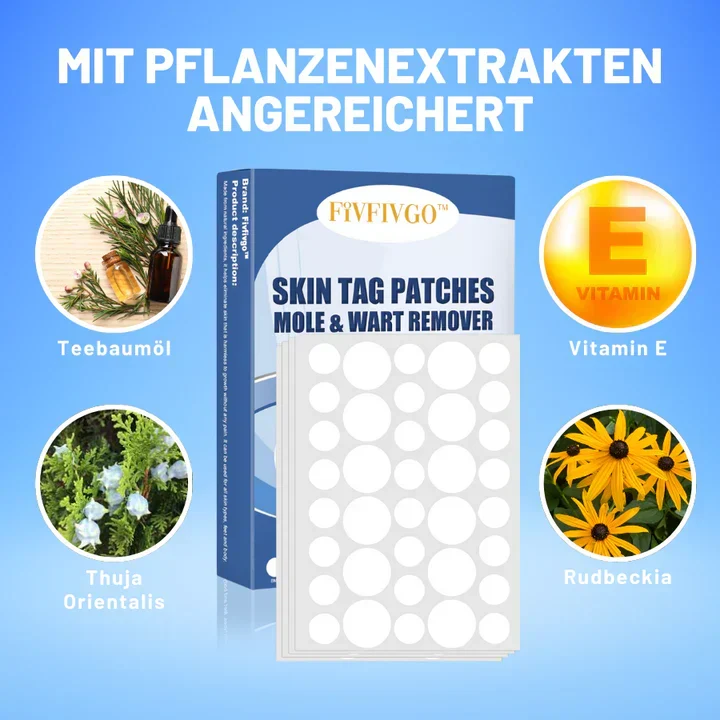 50% Rabatt | TagAway™ | Pflaster zur Entfernung von Hautanhängern und Warzen [Letzter Tag Rabatt]