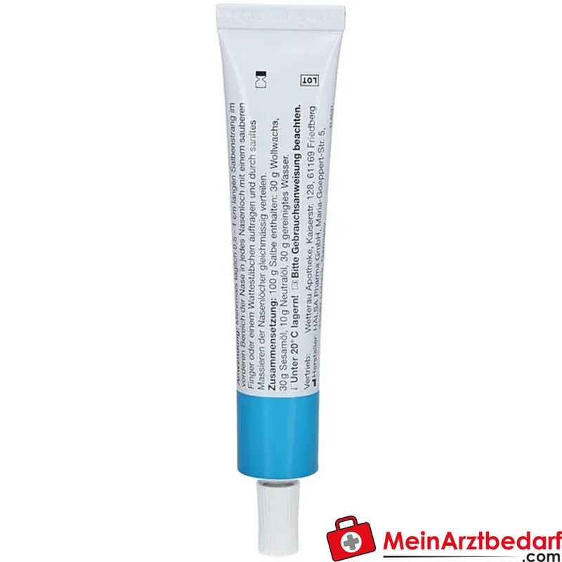 Weiche Nasensalbe mit mittelkettigen Triglyceriden 100 mg 20 g