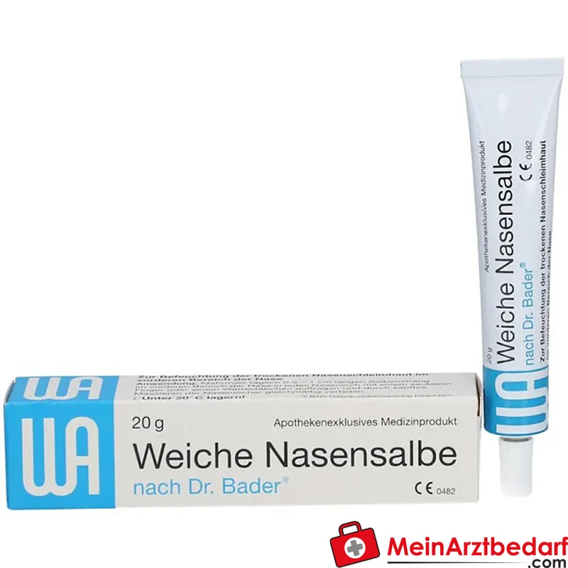 Weiche Nasensalbe mit mittelkettigen Triglyceriden 100 mg 20 g