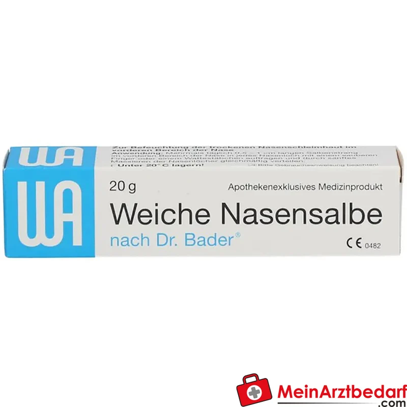 Weiche Nasensalbe mit mittelkettigen Triglyceriden 100 mg 20 g