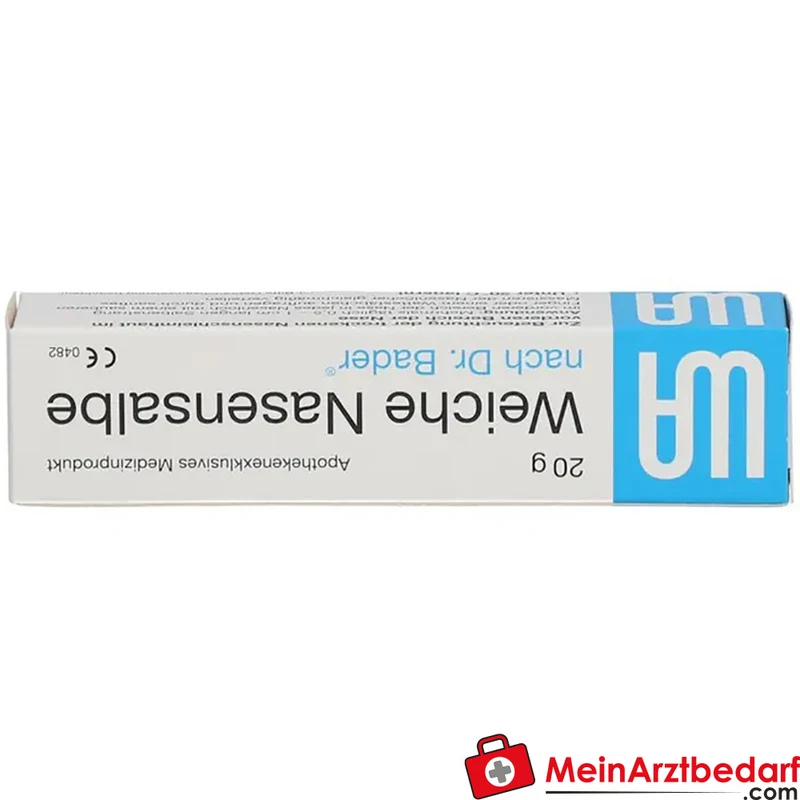 Weiche Nasensalbe mit mittelkettigen Triglyceriden 100 mg 20 g