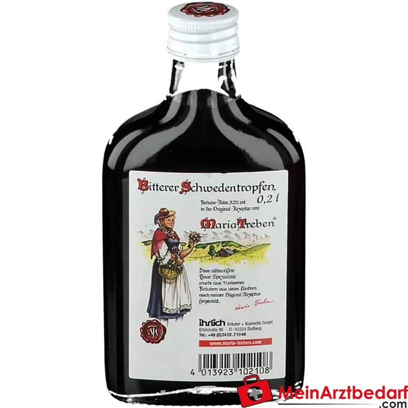 Maria Treben Bitterer Schwedentropfen 32% vol. Tropfen 200 ml
