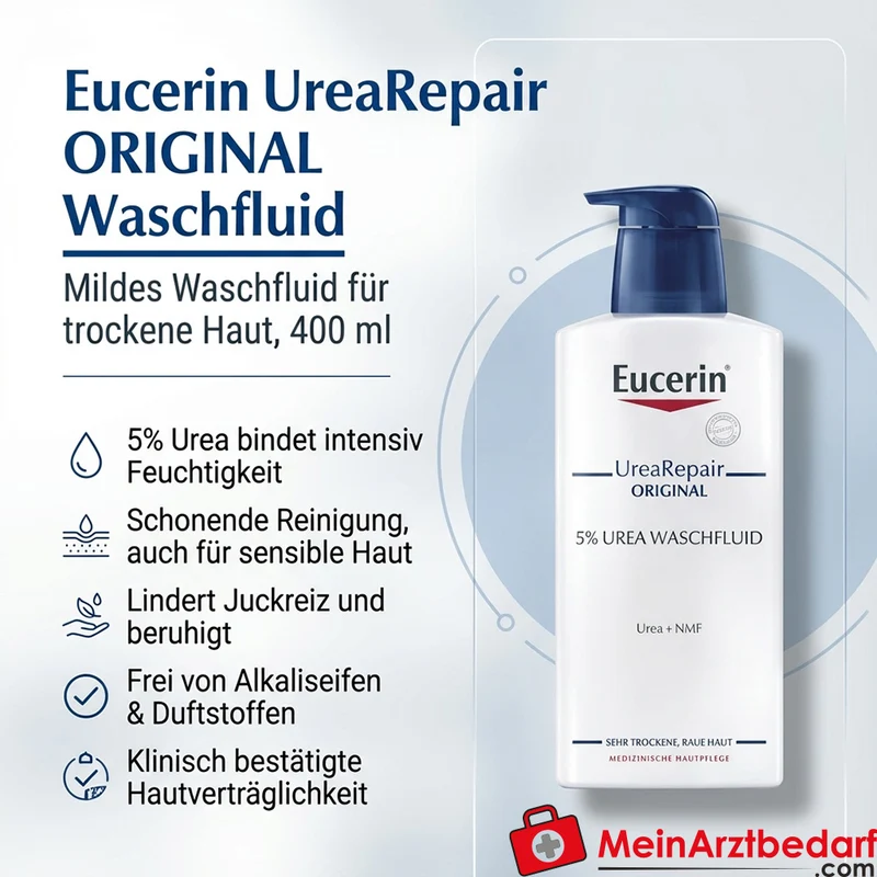 Eucerin UreaRepair ORIGINAL Waschfluid 5% 400 ml
