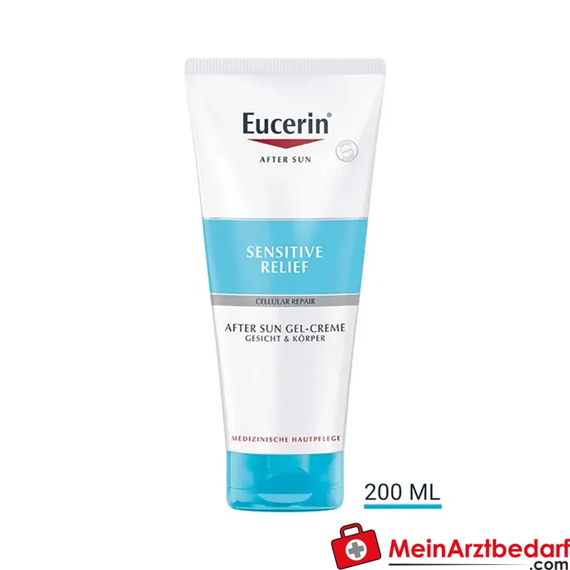 Eucerin After Sun Sensitive Relief Gel-Creme mit Dexpanthenol und Licochalcone A 200 ml
