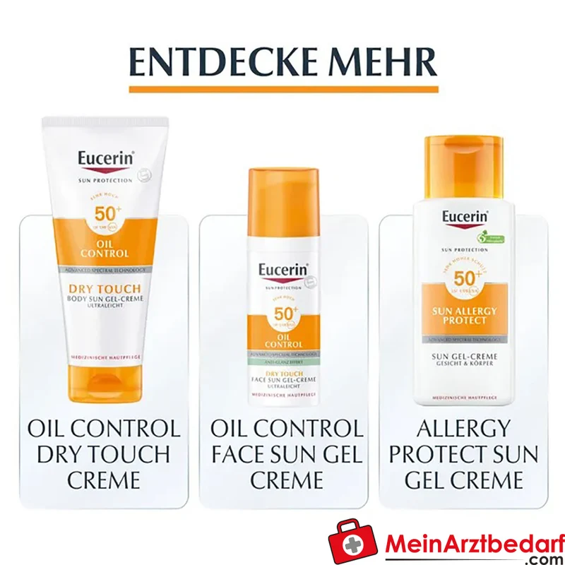 Eucerin After Sun Sensitive Relief Gel-Creme mit Dexpanthenol und Licochalcone A 200 ml