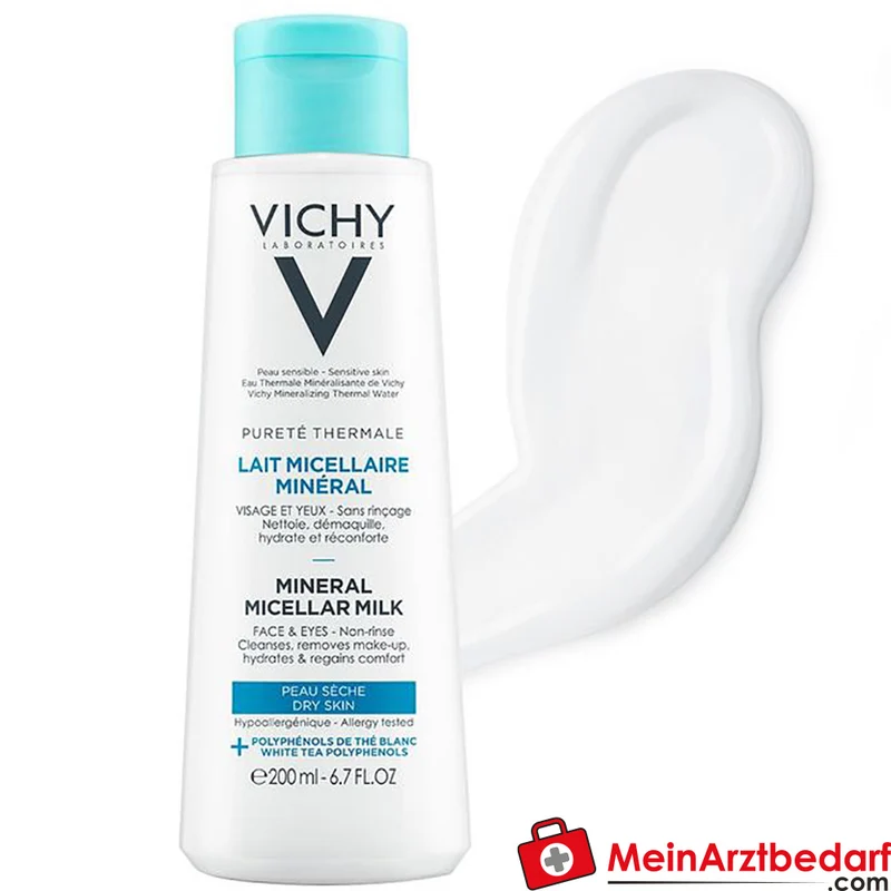 VICHY Pureté Thermale Minéral Mizellen-Reinigungsmilch 200 ml