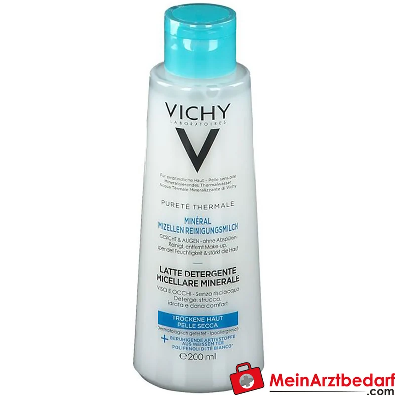 VICHY Pureté Thermale Minéral Mizellen-Reinigungsmilch 200 ml
