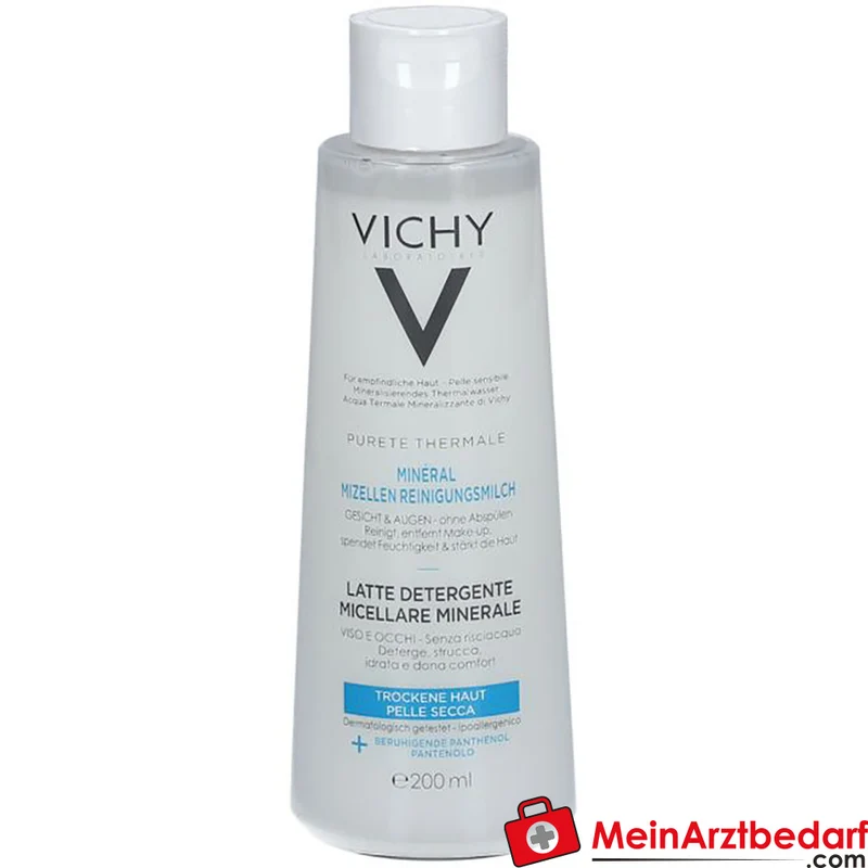 VICHY Pureté Thermale Minéral Mizellen-Reinigungsmilch 200 ml