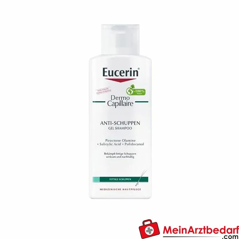 Eucerin DermoCapillaire Anti-Schuppen Gel-Shampoo Piroctonolamin 250 ml