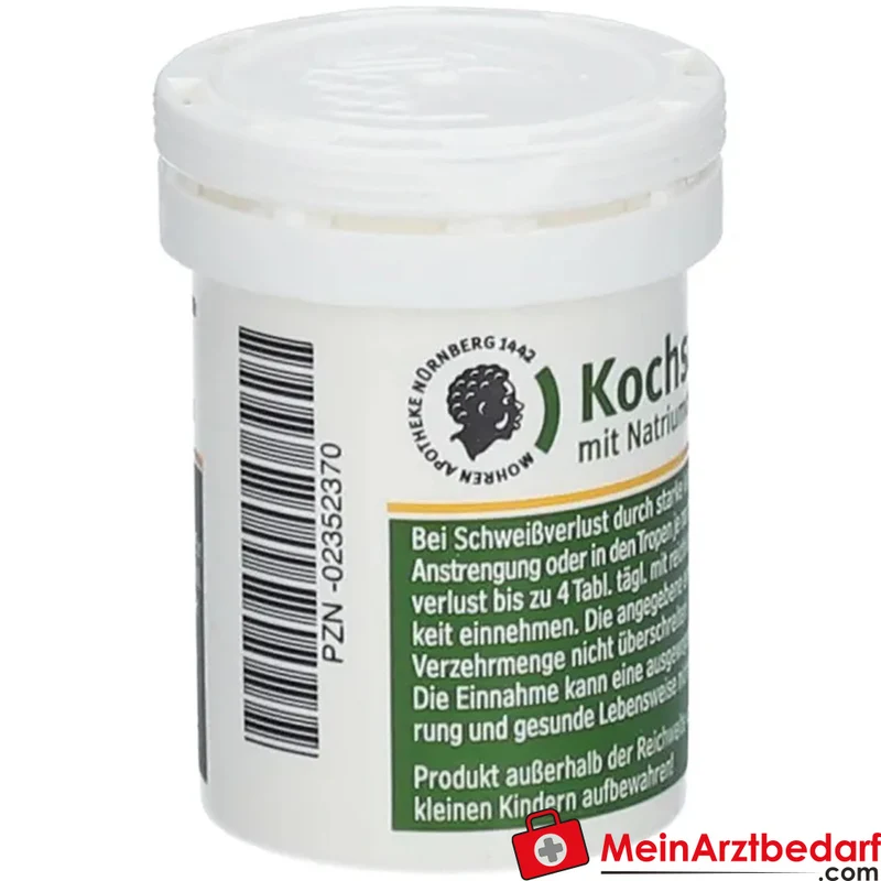 Kochsalztabletten 225 mg Natriumchlorid + 25 mg Natriumhydrogencarbonat Tabletten 100 Stück