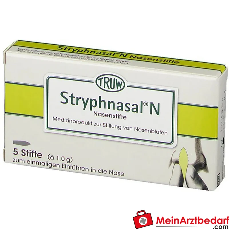 Stryphnasal N Tannin, basisches Bismutgallat Nasenstifte 5 Stück