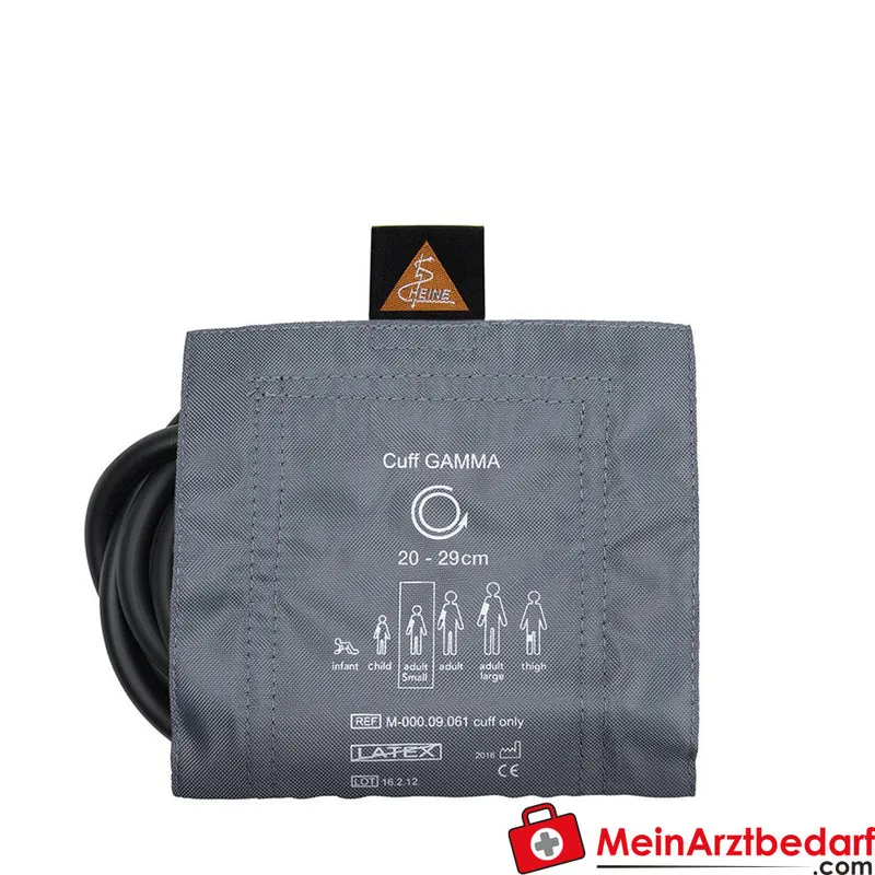 HEINE Gamma XXL LF 2‑Schlauch Blutdruckmanschette Erwachsene 14 x 53 cm (Umfang 20–29 cm)