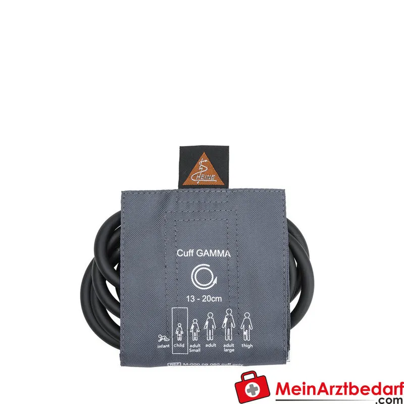 HEINE Gamma XXL LF 2‑Schlauchmanschette pädiatrisch 10 x 34 cm Armumfang 13–20 cm latexfrei
