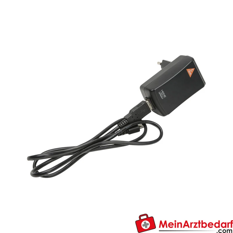 HEINE E4 USB-Steckernetzteil 5 V/500 mA mit USB-Kabel, medizinisch zugelassen