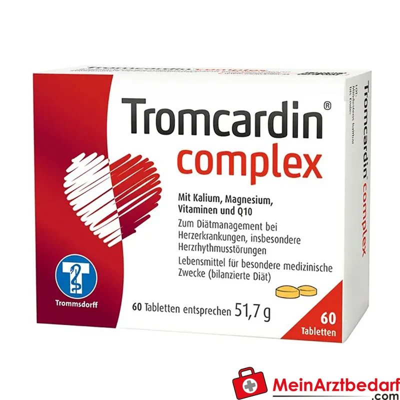 Tromcardin® complex Ubidecarenon 15 mg Kalium & Magnesium Tabletten 60 Stück