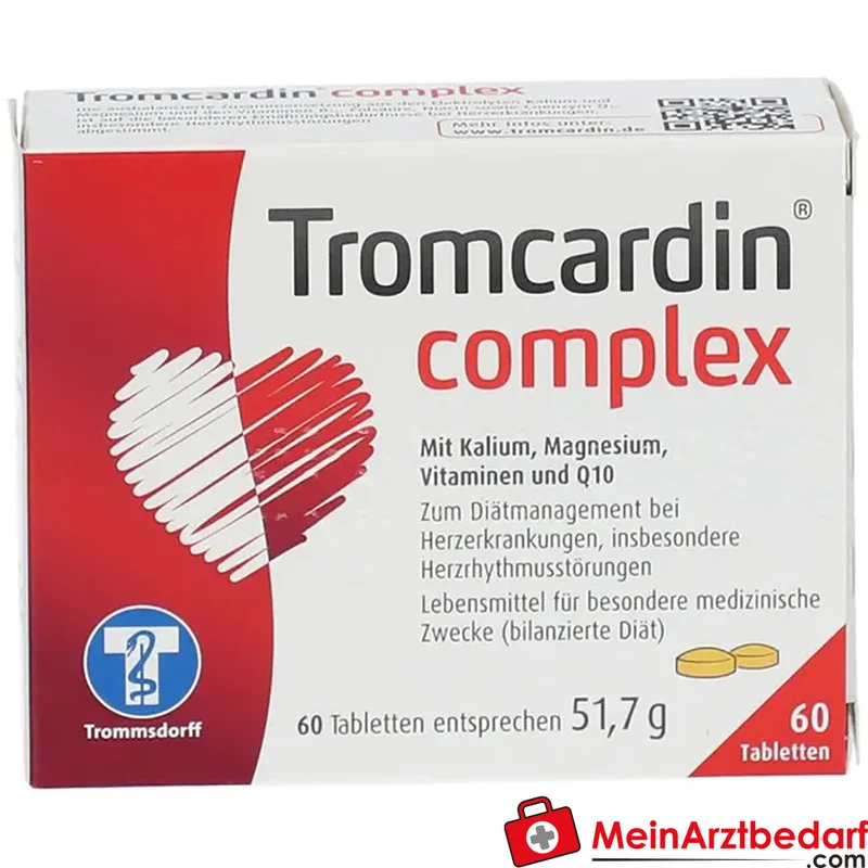 Tromcardin® complex Ubidecarenon 15 mg Kalium & Magnesium Tabletten 60 Stück