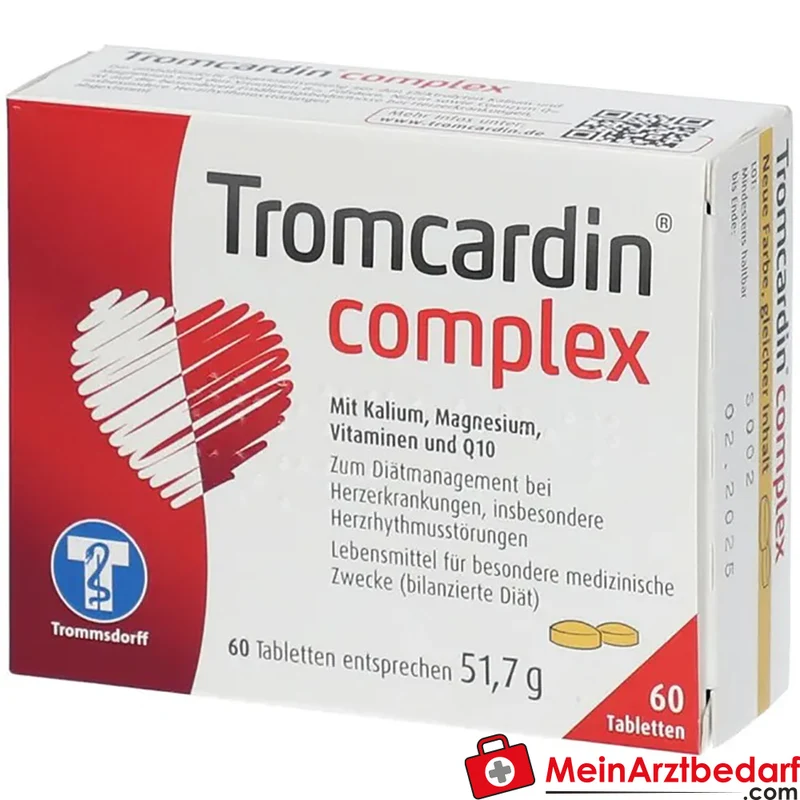 Tromcardin® complex Ubidecarenon 15 mg Kalium & Magnesium Tabletten 60 Stück