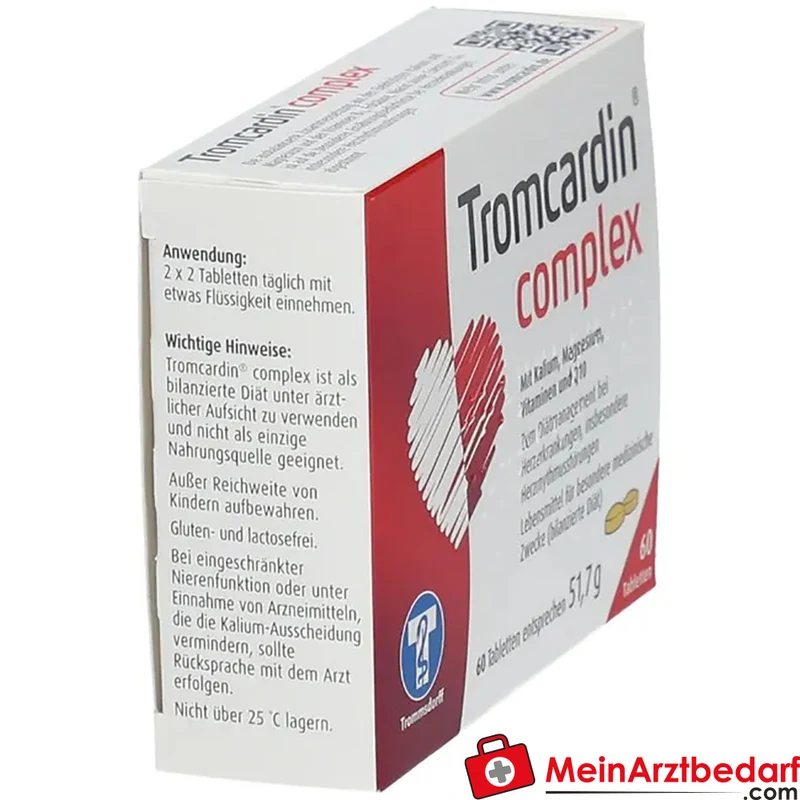 Tromcardin® complex Ubidecarenon 15 mg Kalium & Magnesium Tabletten 60 Stück