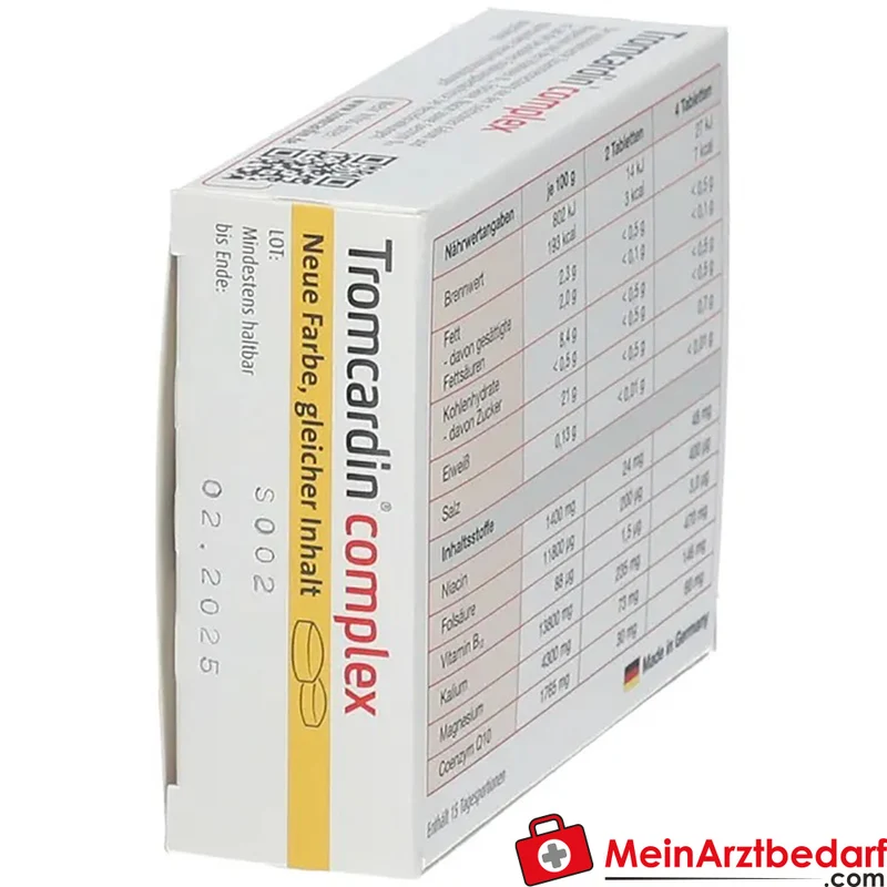 Tromcardin® complex Ubidecarenon 15 mg Kalium & Magnesium Tabletten 60 Stück