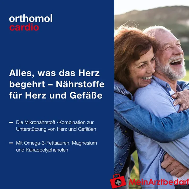 Orthomol Cardio Magnesium, Omega-3, Vitamin D3 Granulat/Tabletten/Kapseln 30 Tagesportionen