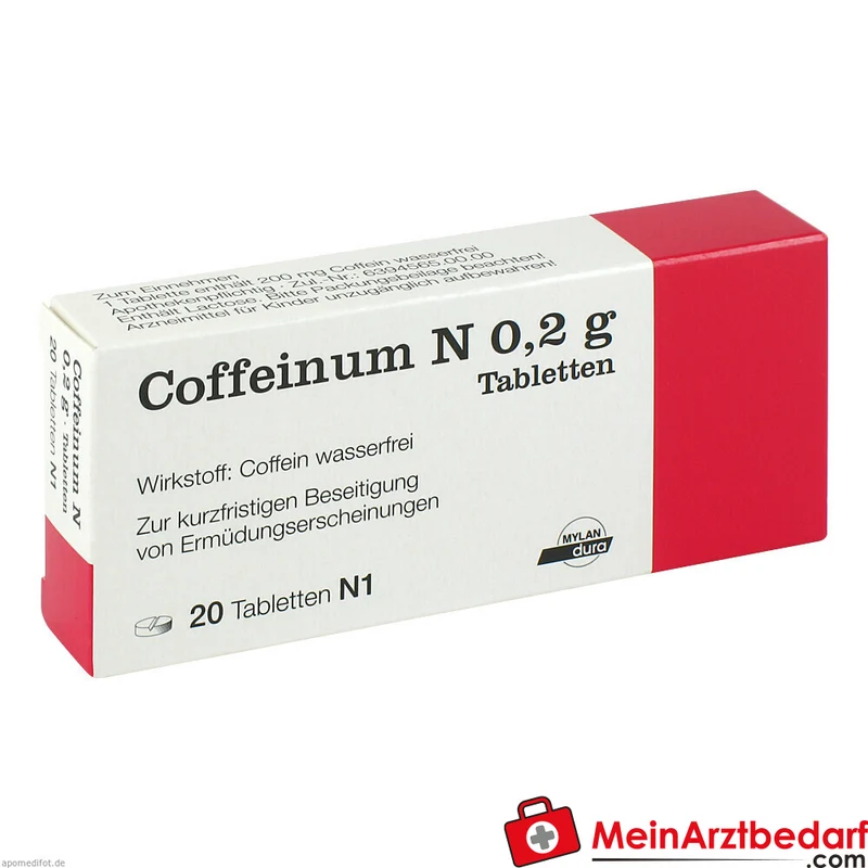 Coffeinum N 0,2 g Tabletten