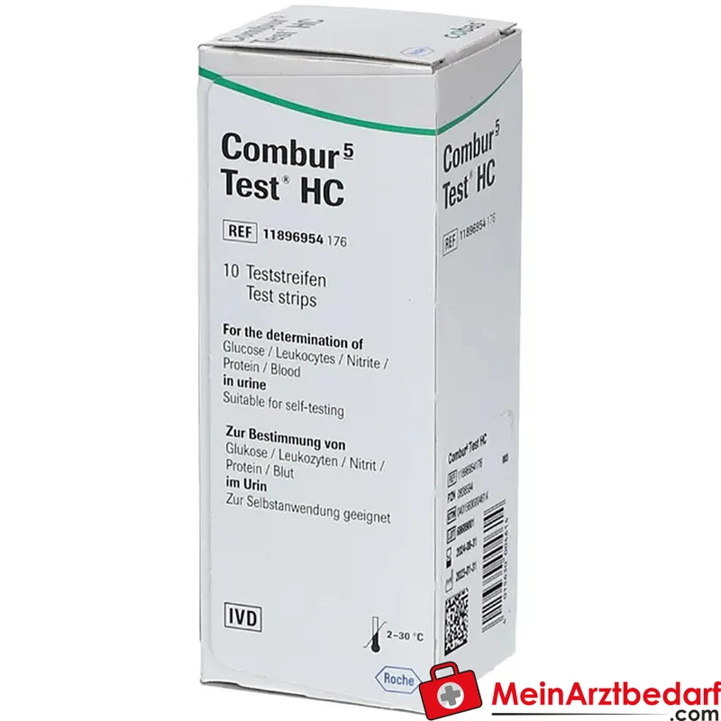Combur 5 Test HC Urin-Teststreifen 10 Stück