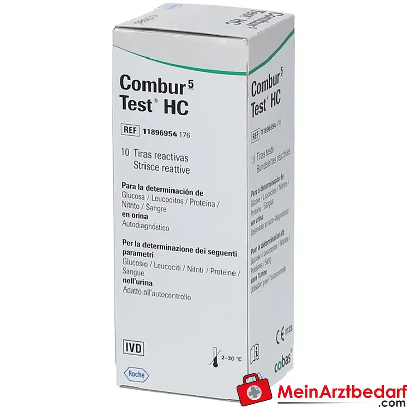 Combur 5 Test HC Urin-Teststreifen 10 Stück