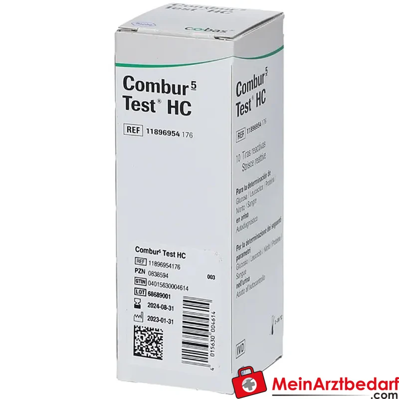 Combur 5 Test HC Urin-Teststreifen 10 Stück